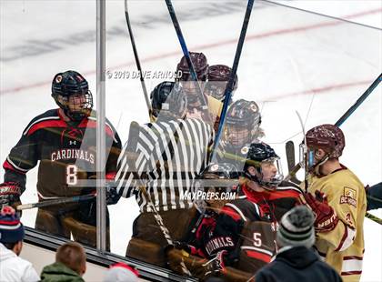 Thumbnail 3 in Boston College High vs Pope Francis (MIAA Division 1A State FInal) photogallery.