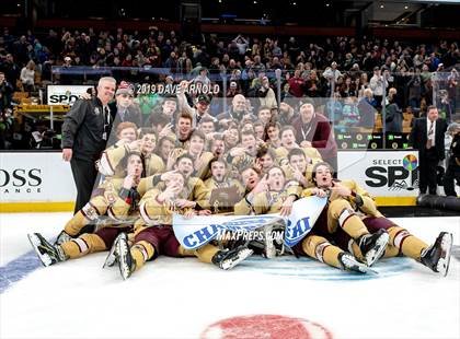 Thumbnail 2 in Boston College High vs Pope Francis (MIAA Division 1A State FInal) photogallery.