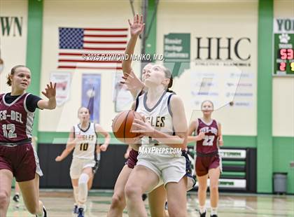 Thumbnail 3 in Delta vs. Wes-Del (Delaware County Tournament)  photogallery.