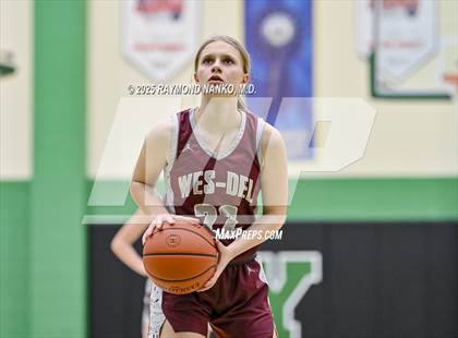 Thumbnail 1 in Delta vs. Wes-Del (Delaware County Tournament)  photogallery.