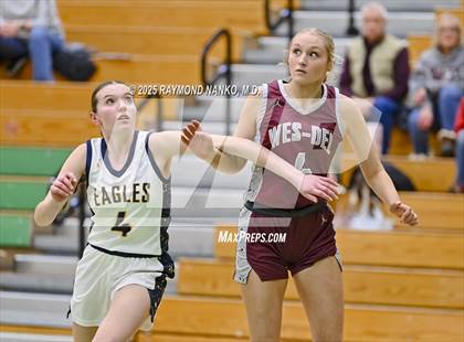 Thumbnail 1 in Delta vs. Wes-Del (Delaware County Tournament)  photogallery.