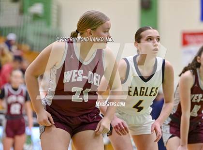 Thumbnail 2 in Delta vs. Wes-Del (Delaware County Tournament)  photogallery.