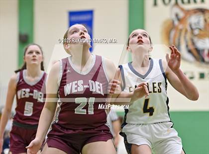 Thumbnail 1 in Delta vs. Wes-Del (Delaware County Tournament)  photogallery.