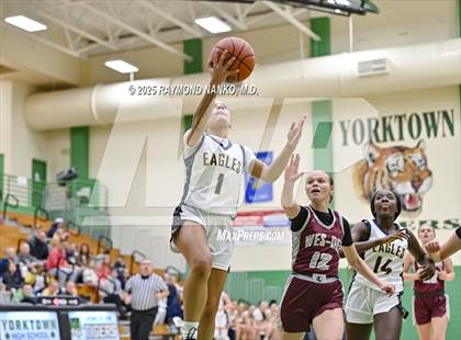 Thumbnail 2 in Delta vs. Wes-Del (Delaware County Tournament)  photogallery.