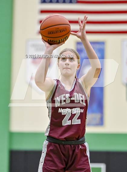 Thumbnail 3 in Delta vs. Wes-Del (Delaware County Tournament)  photogallery.