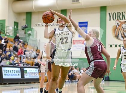 Thumbnail 2 in Delta vs. Wes-Del (Delaware County Tournament)  photogallery.