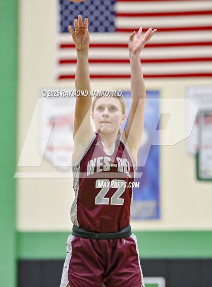 Thumbnail 1 in Delta vs. Wes-Del (Delaware County Tournament)  photogallery.
