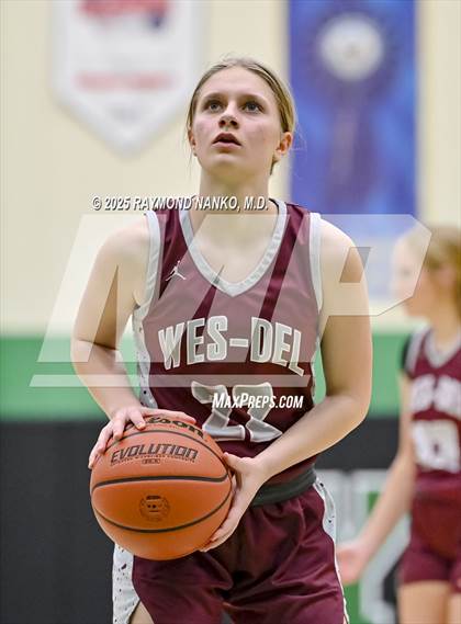 Thumbnail 1 in Delta vs. Wes-Del (Delaware County Tournament)  photogallery.