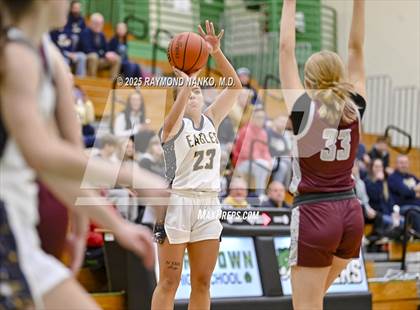 Thumbnail 1 in Delta vs. Wes-Del (Delaware County Tournament)  photogallery.