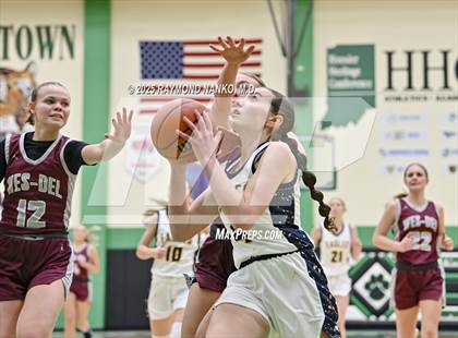 Thumbnail 2 in Delta vs. Wes-Del (Delaware County Tournament)  photogallery.