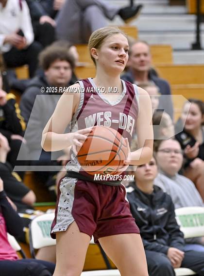 Thumbnail 1 in Delta vs. Wes-Del (Delaware County Tournament)  photogallery.
