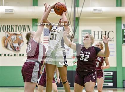 Thumbnail 1 in Delta vs. Wes-Del (Delaware County Tournament)  photogallery.