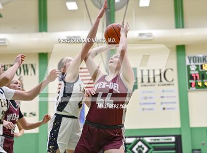 Thumbnail 2 in Delta vs. Wes-Del (Delaware County Tournament)  photogallery.