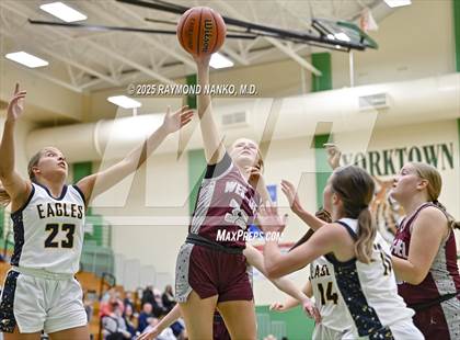 Thumbnail 2 in Delta vs. Wes-Del (Delaware County Tournament)  photogallery.
