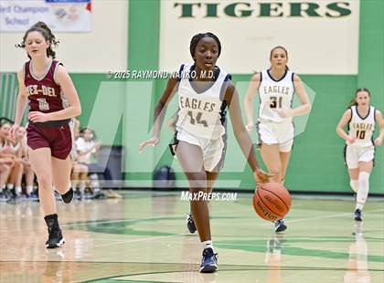 Thumbnail 2 in Delta vs. Wes-Del (Delaware County Tournament)  photogallery.