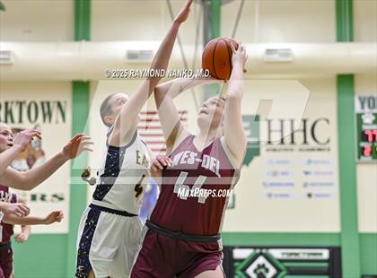Thumbnail 1 in Delta vs. Wes-Del (Delaware County Tournament)  photogallery.