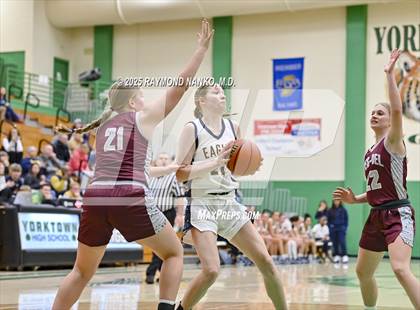 Thumbnail 2 in Delta vs. Wes-Del (Delaware County Tournament)  photogallery.