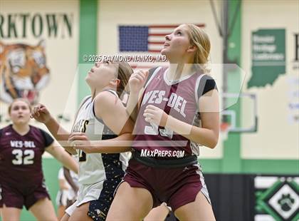 Thumbnail 2 in Delta vs. Wes-Del (Delaware County Tournament)  photogallery.