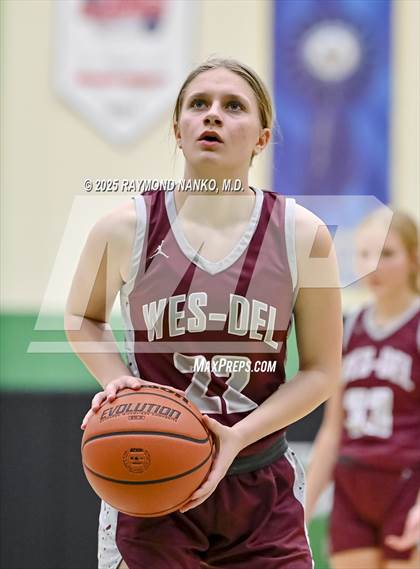 Thumbnail 2 in Delta vs. Wes-Del (Delaware County Tournament)  photogallery.