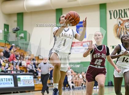Thumbnail 1 in Delta vs. Wes-Del (Delaware County Tournament)  photogallery.