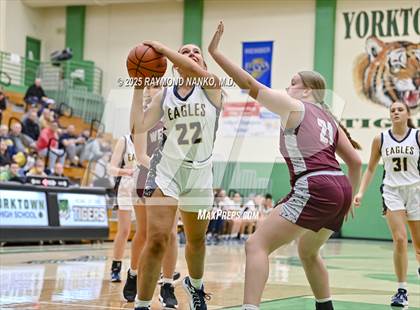 Thumbnail 1 in Delta vs. Wes-Del (Delaware County Tournament)  photogallery.