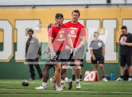 Thumbnail 2 in Cathedral Catholic VS Mission Viejo (Battle at the Beach 7on7) photogallery.