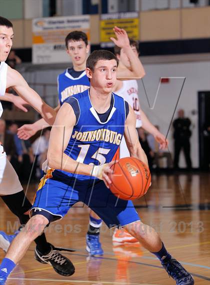 Thumbnail 3 in Johnsonburg vs Smethport (PIAA District IX A Semifinal) photogallery.