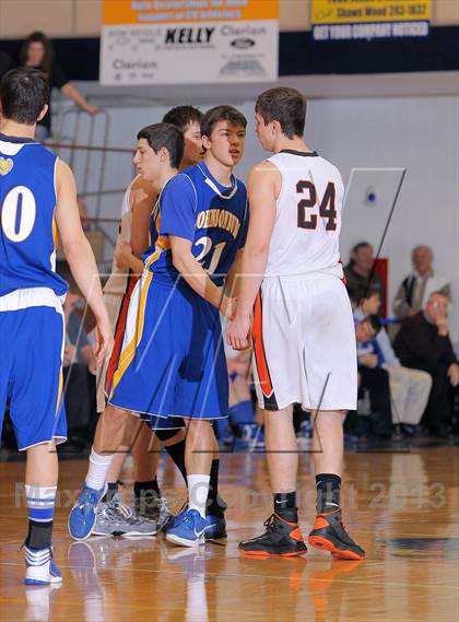Thumbnail 3 in Johnsonburg vs Smethport (PIAA District IX A Semifinal) photogallery.