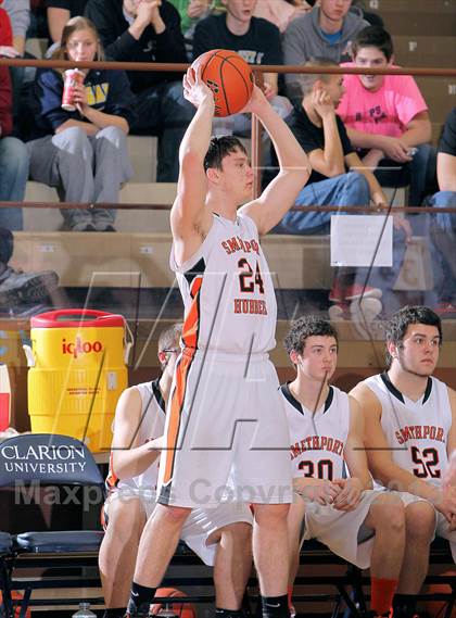 Thumbnail 1 in Johnsonburg vs Smethport (PIAA District IX A Semifinal) photogallery.