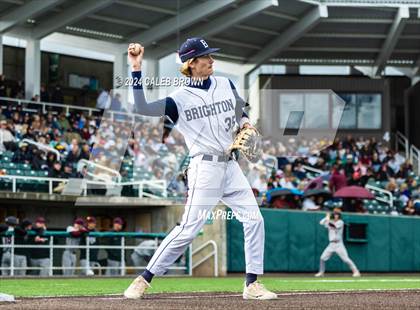 Thumbnail 3 in Brighton vs. Maple Mountain (UHSAA 5A Final Game 2) photogallery.