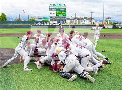 Thumbnail 2 in Brighton vs. Maple Mountain (UHSAA 5A Final Game 2) photogallery.