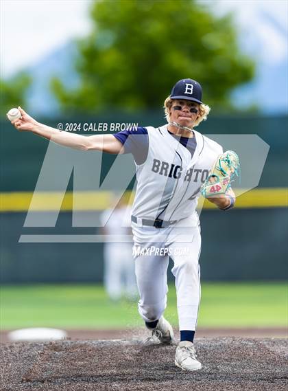 Thumbnail 2 in Brighton vs. Maple Mountain (UHSAA 5A Final Game 2) photogallery.