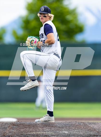 Thumbnail 3 in Brighton vs. Maple Mountain (UHSAA 5A Final Game 2) photogallery.