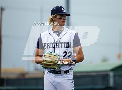 Thumbnail 1 in Brighton vs. Maple Mountain (UHSAA 5A Final Game 2) photogallery.