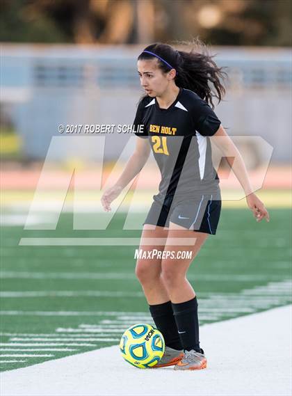 Thumbnail 2 in Buckingham Charter vs. Ben Holt College Prep Academy (CIF SJS D7 Final) photogallery.