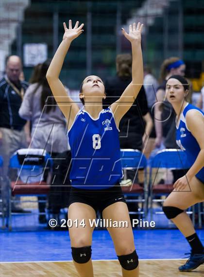 Thumbnail 1 in Hudson Falls vs. Elwood-Glenn (NYSPHSAA Class B Pool Play) photogallery.