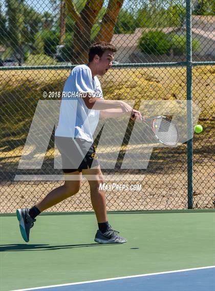 Thumbnail 3 in Cactus Shadows vs Salpointe Catholic (AIA D2 Semifinal Playoff) photogallery.