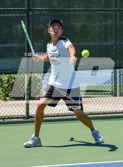 Thumbnail 2 in Cactus Shadows vs Salpointe Catholic (AIA D2 Semifinal Playoff) photogallery.