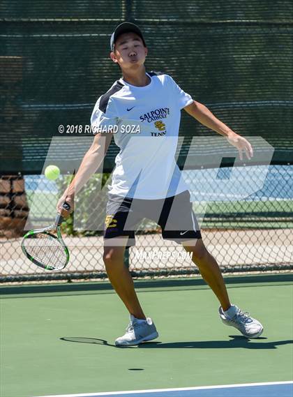 Thumbnail 3 in Cactus Shadows vs Salpointe Catholic (AIA D2 Semifinal Playoff) photogallery.