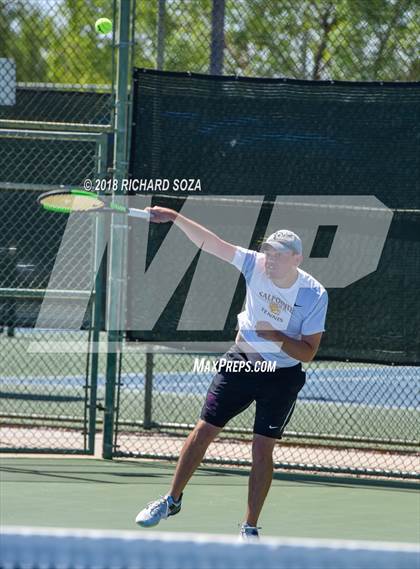 Thumbnail 2 in Cactus Shadows vs Salpointe Catholic (AIA D2 Semifinal Playoff) photogallery.