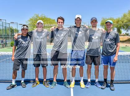Thumbnail 2 in Cactus Shadows vs Salpointe Catholic (AIA D2 Semifinal Playoff) photogallery.