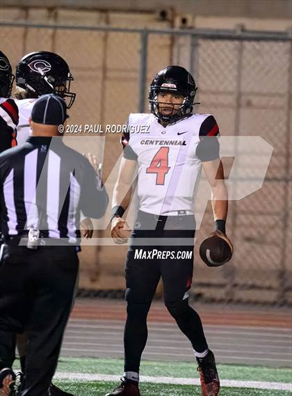 Thumbnail 3 in Mission Viejo vs Centennial (CIF SS Division 1 Quarterfinal) photogallery.