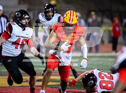 Thumbnail 2 in Mission Viejo vs Centennial (CIF SS Division 1 Quarterfinal) photogallery.