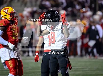 Thumbnail 3 in Mission Viejo vs Centennial (CIF SS Division 1 Quarterfinal) photogallery.
