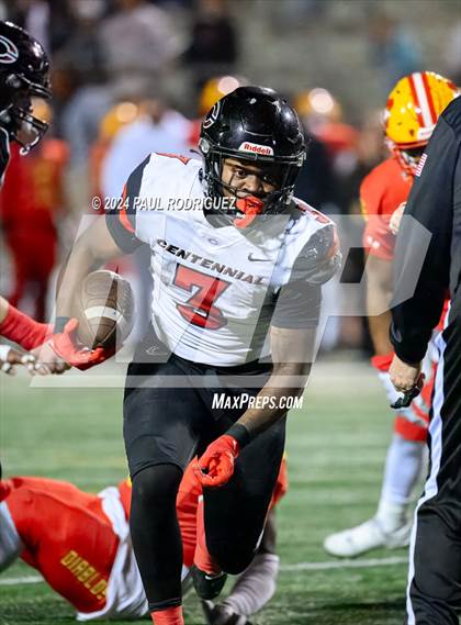 Thumbnail 3 in Mission Viejo vs Centennial (CIF SS Division 1 Quarterfinal) photogallery.
