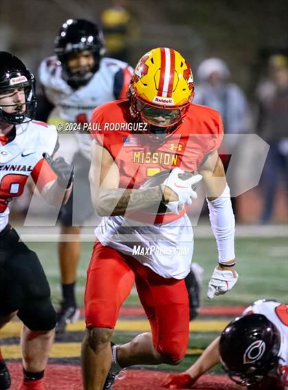 Thumbnail 3 in Mission Viejo vs Centennial (CIF SS Division 1 Quarterfinal) photogallery.