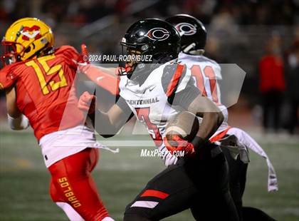 Thumbnail 2 in Mission Viejo vs Centennial (CIF SS Division 1 Quarterfinal) photogallery.