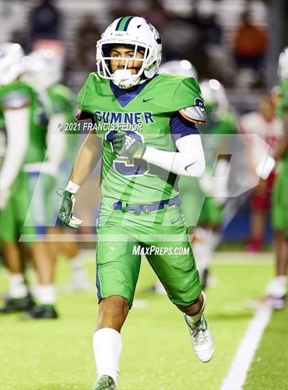 Thumbnail 3 in Sumner vs. Hillsborough (FHSAA 6A Regional Semifinal) photogallery.