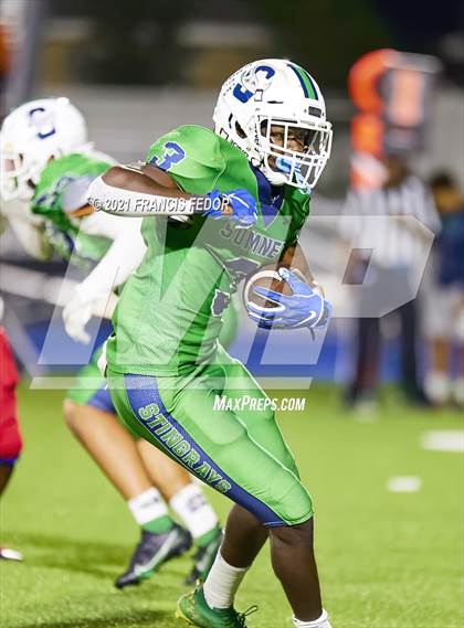 Thumbnail 3 in Sumner vs. Hillsborough (FHSAA 6A Regional Semifinal) photogallery.