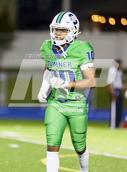 Thumbnail 2 in Sumner vs. Hillsborough (FHSAA 6A Regional Semifinal) photogallery.